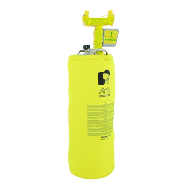 Heated 15 Gallon Portable Pressurized Eyewash Unit with Stainless Steel Tank