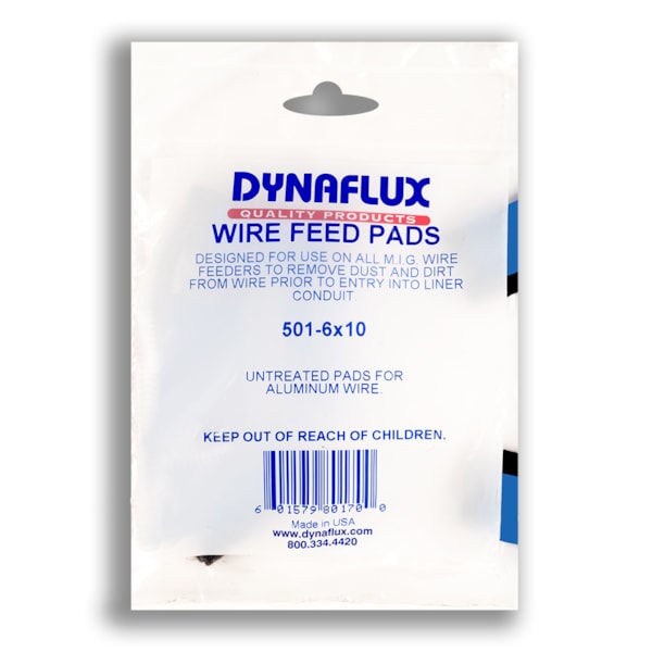 Untreated M.I.G. Wire Lube Pads 6/Pack
