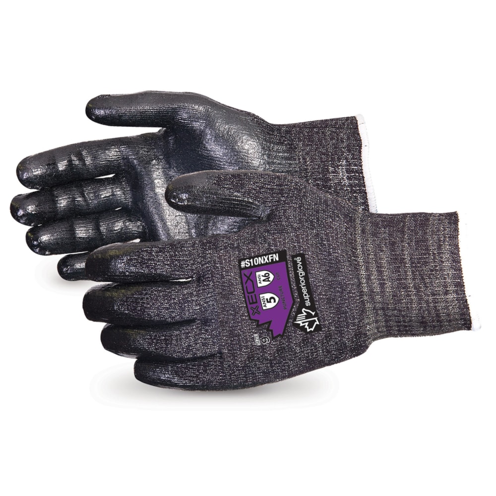 Emerald CX Nitrile Palm Coated Stainless-Steel/Composite Level A6 Cut Resistant Gloves