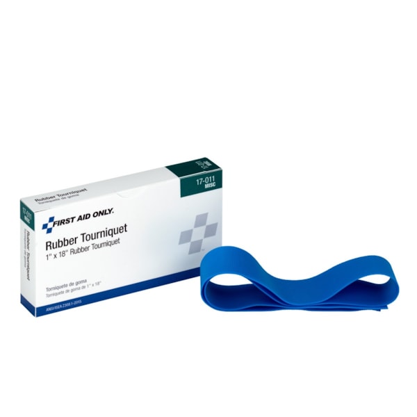 1'' x 18'' Rubber First Aid Tourniquet