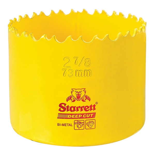 2 7/8" HSS Deep Cut Hole Saw