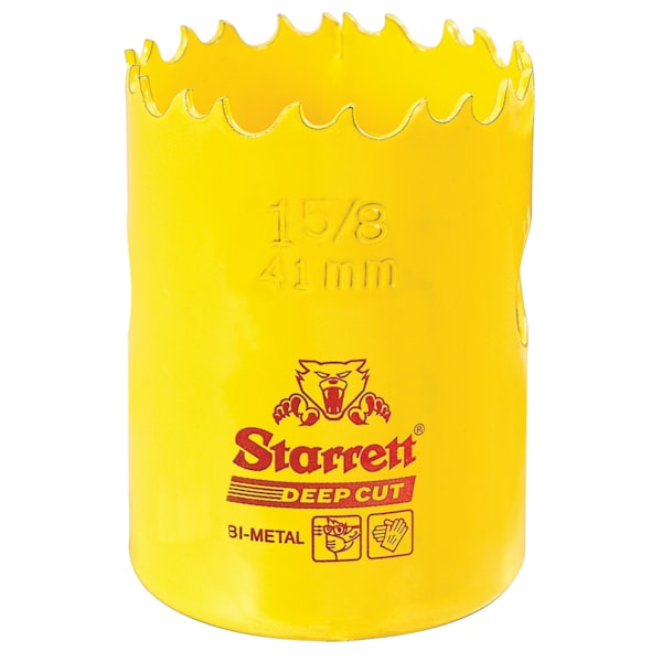 1 5/8" HSS Deep Cut Hole Saw