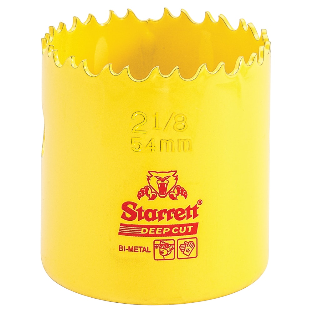2 1/8" HSS Deep Cut Hole Saw