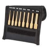 8-Piece Brass Drive Pin Punch Set thumbnail 1