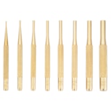 8-Piece Brass Drive Pin Punch Set thumbnail 2