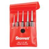 5-Piece Steel Round Shank Center Punch Set thumbnail 2