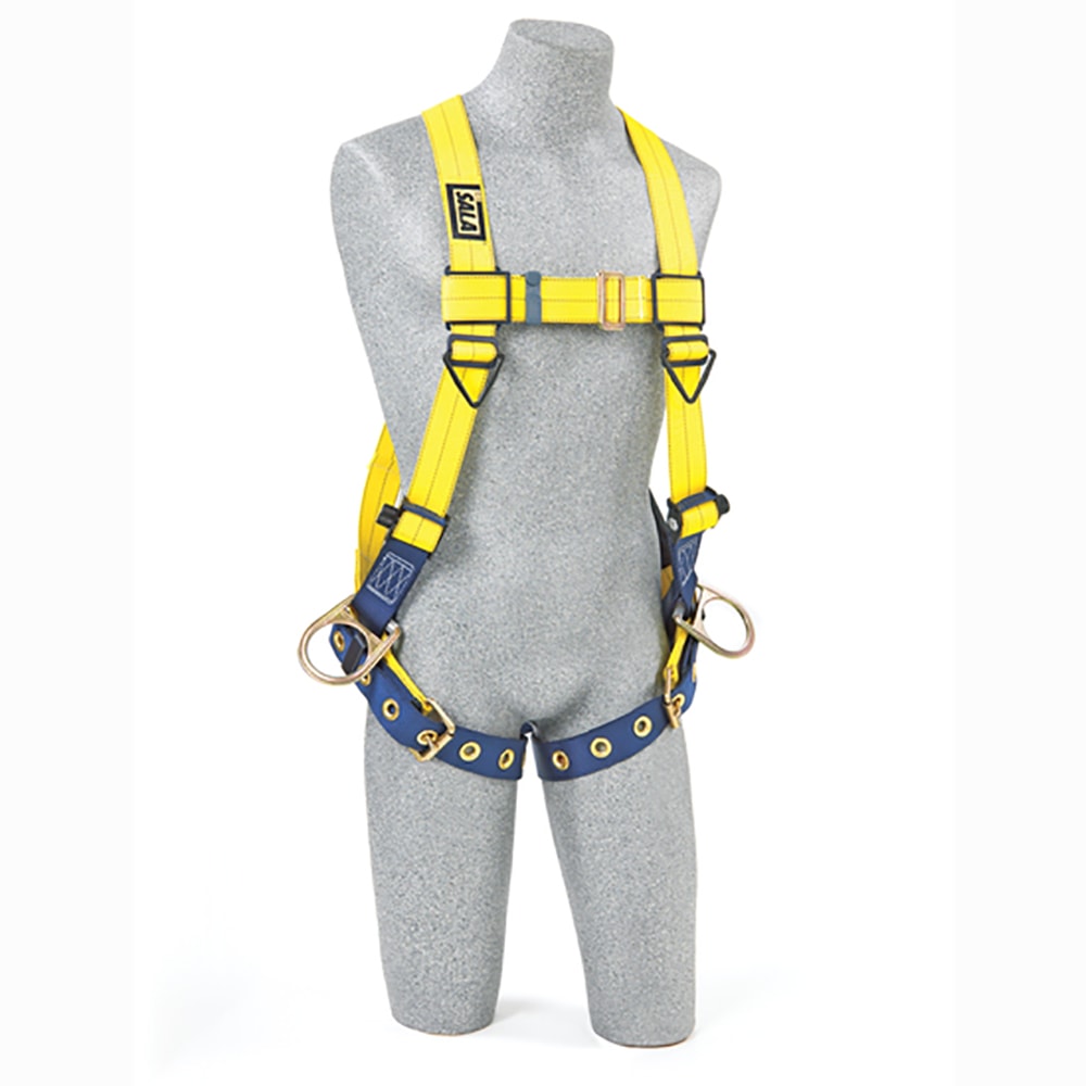Delta™ Vest-Style Positioning Back & Side D-Rings, & Tongue Buckle Leg Straps Vest Style Fall Protection Harness
