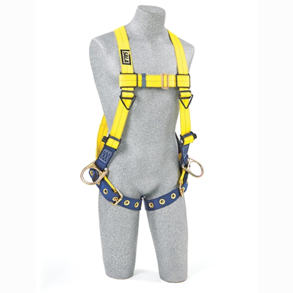 Delta™ Vest-Style Positioning Back & Side D-Rings, & Tongue Buckle Leg Straps Vest Style Fall Protection Harness