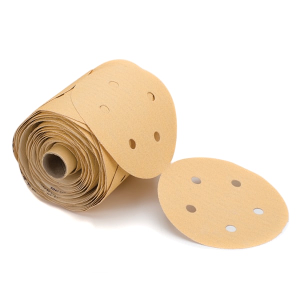 5" 150 Grit 5 Hole PSA Vacuum Disc 100/Roll