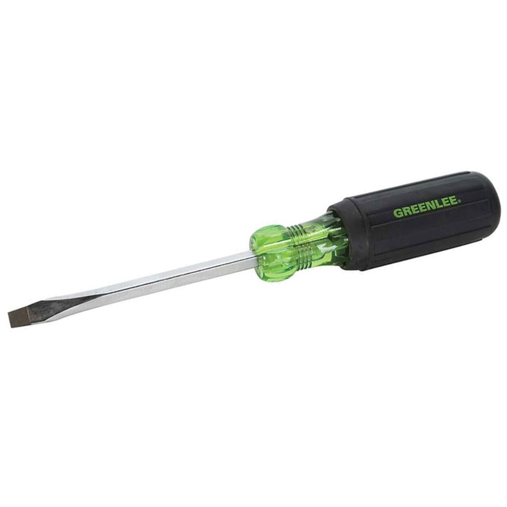 1/4" x 6" Flat-Keystone Slotted Screwdriver