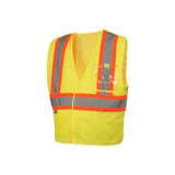 Class 2 Hi-Vis Mesh Break Away Traffic Safety Vest thumbnail 1