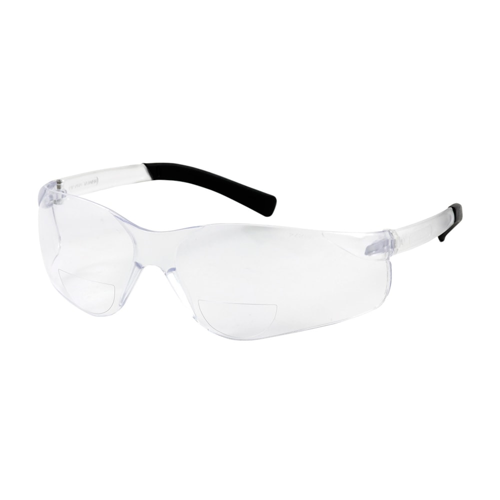 Bouton® Zenon Z13R™ Rimless Clear Anti-Scratch Magnifying Lens Safety Glasses 6/Box