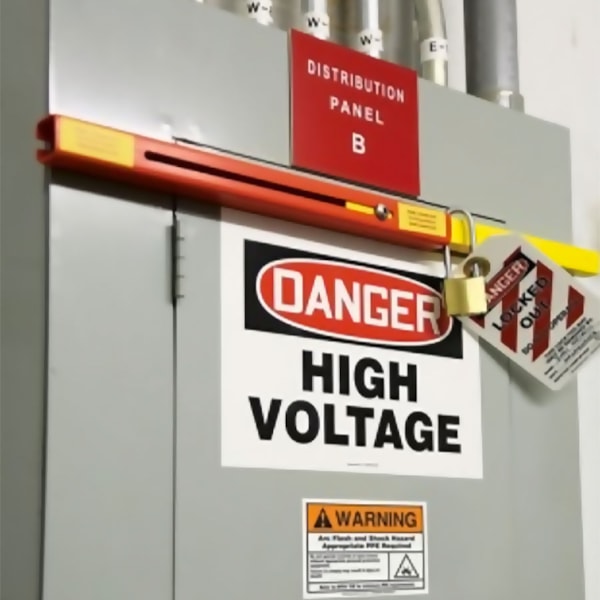 14" - 20" Electrical Panel Lockout Bar