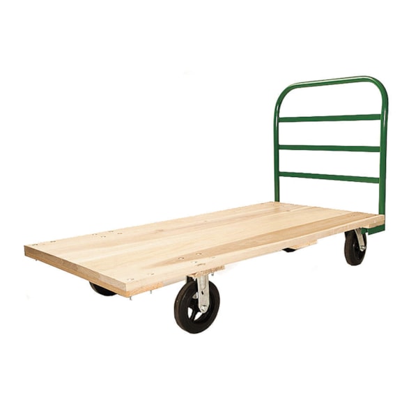 Wood Deck Platform Truck, 30"W x 60"L with 2,000 lb. Capacity