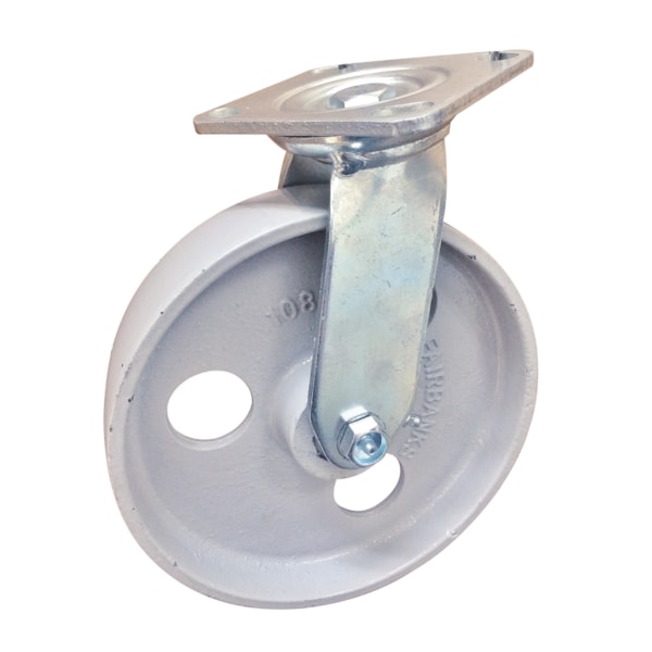 5" Economical Medium/Heavy-Duty Swivel Caster, Semi-Steel