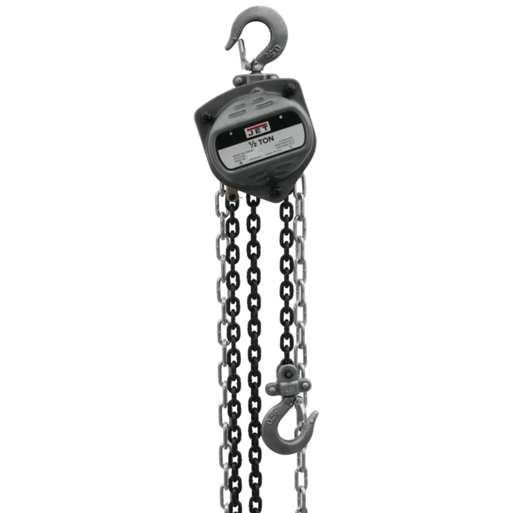 S90 Series Hand Chain Hoist, 1/2 ton Load, 10 ft Lifting Height, 58 lb