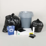 Industrial 12-16 gal. 0.7 mil Low Density 24" x 33" Can Liners 500/Case thumbnail 1