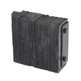 4.5" x 10" x 12" Laminated Dock Bumper thumbnail 3