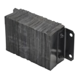6" x 15" x 10" Laminated Dock Bumper thumbnail 3