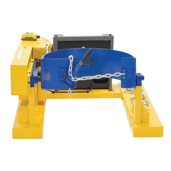 DC Powered Fork Truck Drum Carrier & Rotator, 880 lb. Capacity