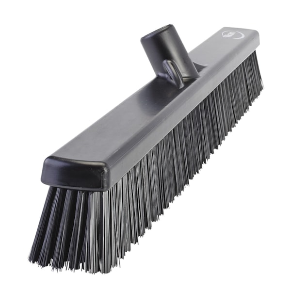 24" Soft & Stiff Bristle Broom