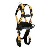 Journeyman FLEX Aluminum Back & Side D-Rings, Quick Connect Leg Straps Fall Protection Harness  thumbnail 1