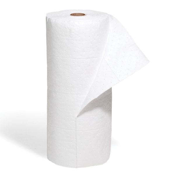 Contractor Grade 30" x 150' Medium Weight Oil Sorbent Roll 40 gal. Capacity