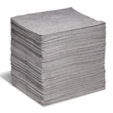 Contractor Grade 15" x 18" Lightweight Universal Sorbent Pads 200/Bale & 35 gal. Capacity/Bale thumbnail 1