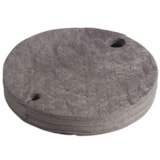 Contractor Grade 22" dia. Universal Drum Top Sorbent Pads 25/Case & 8.6 gal. Capacity/Case thumbnail 1