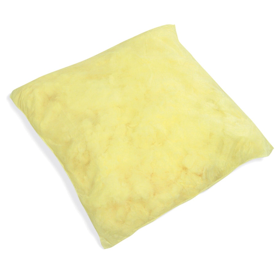 Contractor Grade 18" x 18" Hazmat Sorbent Pillows 10/Case & 29.1 gal. Capacity/Case