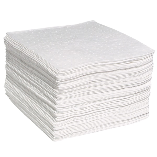 Professional Grade 15" x 19" Lightweight Oil Sorbent Pads 200/Bale & 31.1 gal. Capacity/Bale
