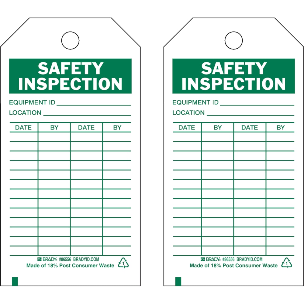 Inspection / Material Control Tags 10/Pack