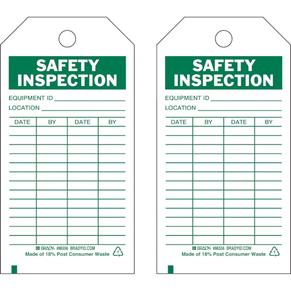 Inspection / Material Control Tags 10/Pack