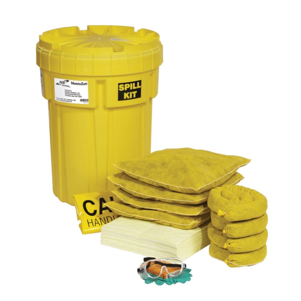 Hazmat 30 gal. Overpack Salvage Drum Spill Kit