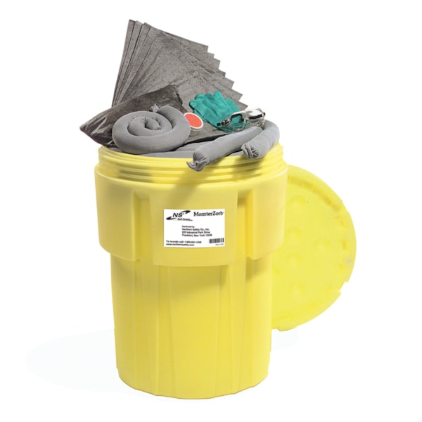 Universal 95 gal. Overpack Salvage Drum Spill Kit