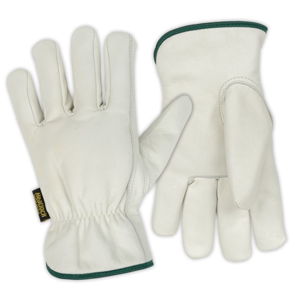 Insulated Grain Leather Cold Weather Driver's Gloves