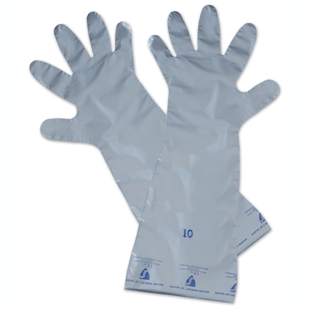 Silver Shield® 2.7 mil 29" Chemical Resistant Gloves 50/Case