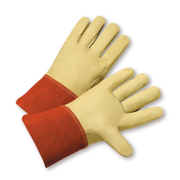 Premium Top Grain Cowhide MIG TIG Welding Gloves