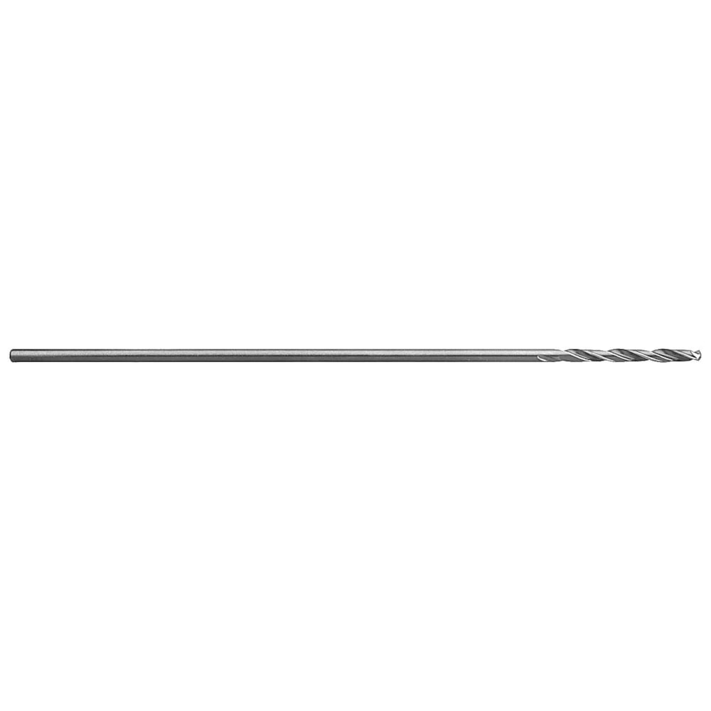 T12HH Aircraft Extension Drill, 135 deg Split Point, High Speed Steel, Black Oxide