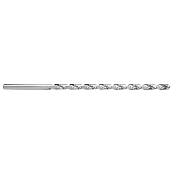T1813 General Purpose Extra Length Drill, 118 deg Standard Point, High Speed Steel, Bright