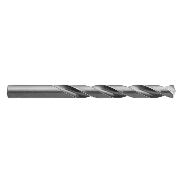T1D Heavy Duty Jobber Length Drill, 135 deg Split Point, High Speed Steel, Black Oxide