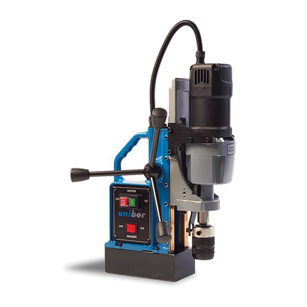 Reversible Magnetic Drill, 5/8 in Chuck, 250/450 rpm, 1.47 hp, 110/230 V, 10 A