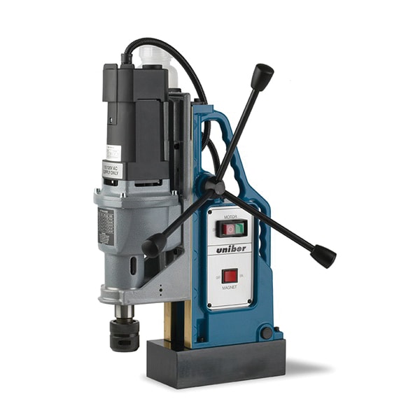 Reverse/Swivel Base Magnetic Drill, 3/4 in Chuck, 50 - 130/160 - 450 rpm, 2.4 hp, 110/230 V, 16.5 A