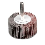 39941 Firm Flap Wheel, 2-1/2 in Dia x 1 in W, 1/4 in Arbor,  Aluminum Oxide Abrasive thumbnail 1