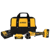 4.5 in Paddle Switch Small Angle Grinder Kit with Kickback Brake thumbnail 1