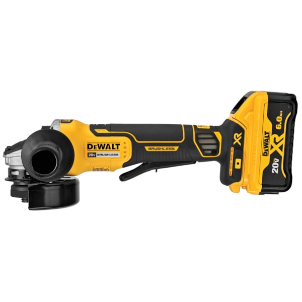 4.5 in Paddle Switch Small Angle Grinder Kit with Kickback Brake