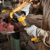 4.5 in Paddle Switch Small Angle Grinder Kit with Kickback Brake thumbnail 3