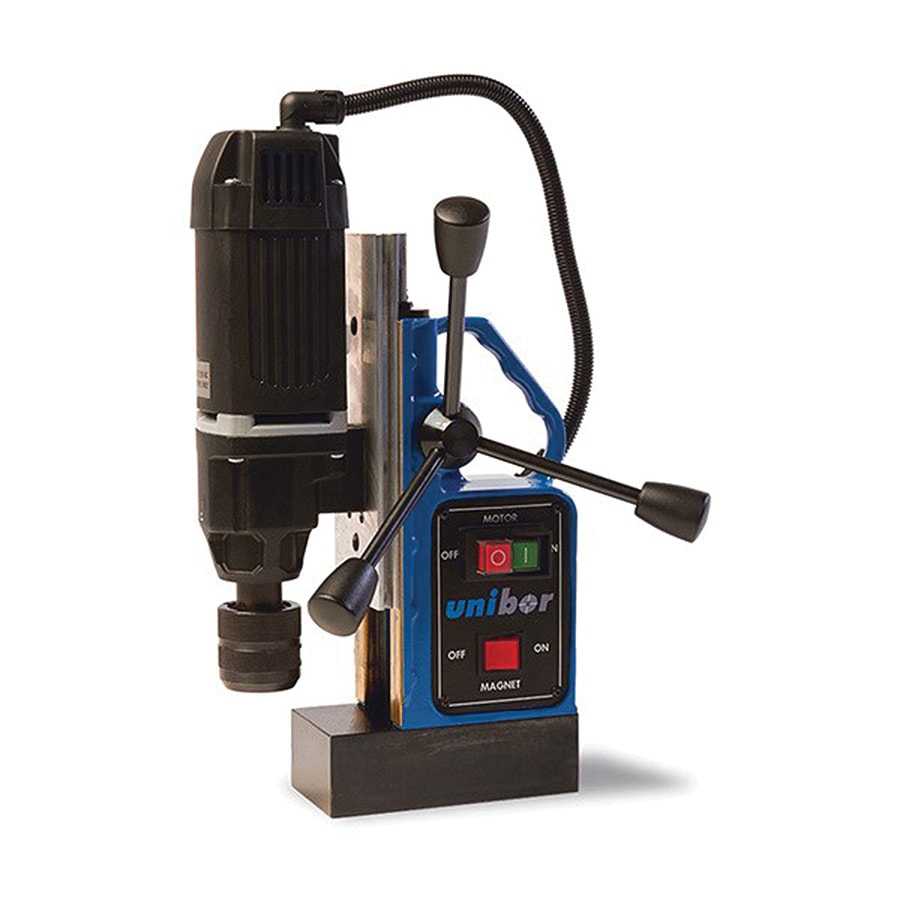 Magnetic Drill, 1/2 in Chuck, 450 rpm, 1.3 hp, 110/230 V, 9 A