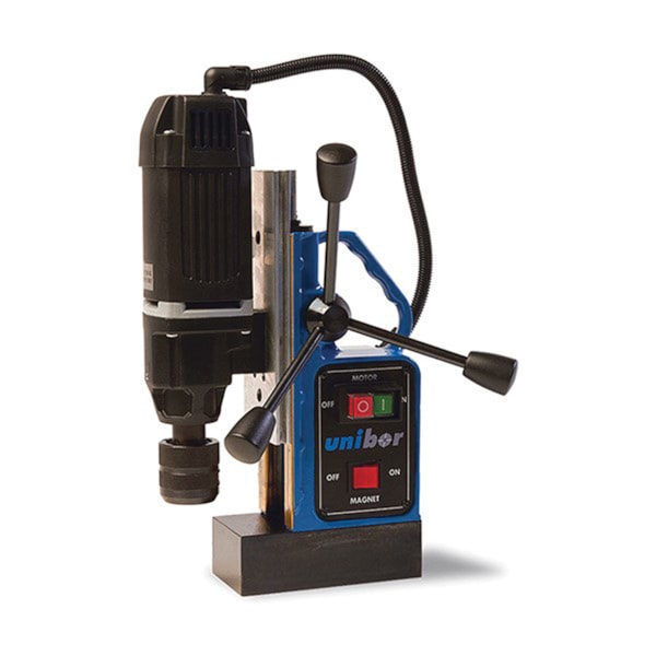 Magnetic Drill, 1/2 in Chuck, 450 rpm, 1.3 hp, 110/230 V, 9 A