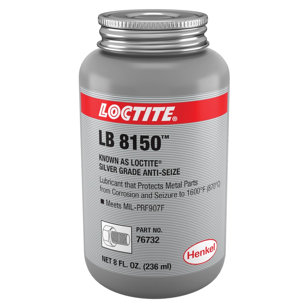 Silver Anti-Seize Lubricating Compound, 8 oz. – Protects to 1600°F